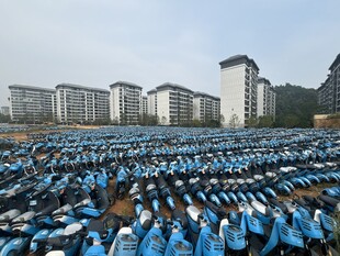 共享单车坟场
