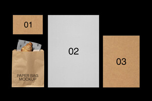 三款不同包装设计展示