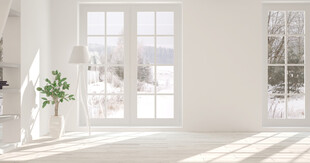 简约明亮的白色系室内空间