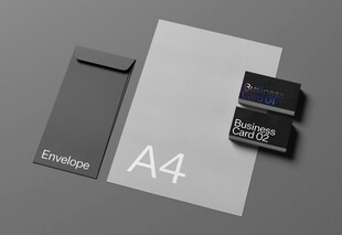 简约办公用品展示