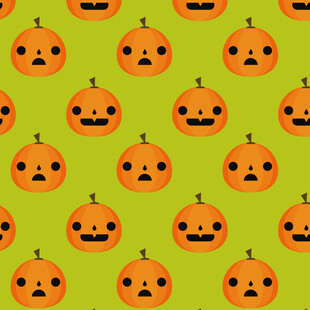 万圣节南瓜图案背景