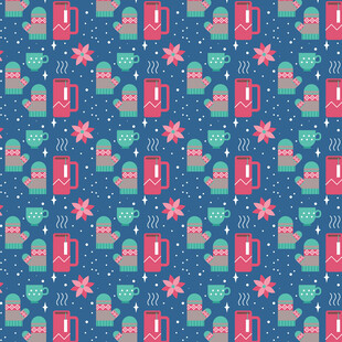 圣诞主题图案背景