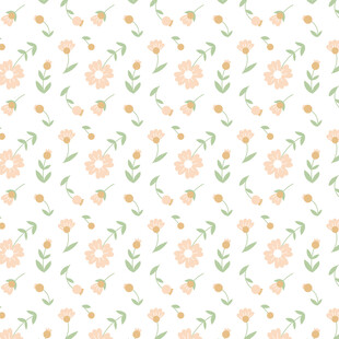 清新花卉图案背景