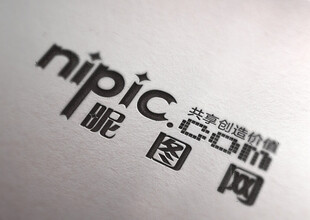 LOGO纸张效果样机