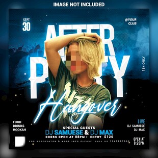 夜场派对海报