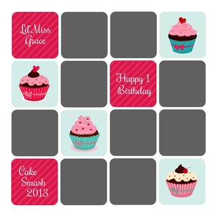 生日蛋糕装饰图案模板