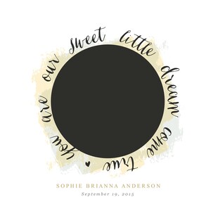 圆形励志文字装饰图案