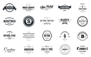 多样经典品牌标志展示