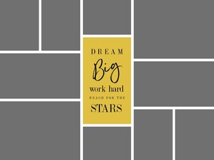 金色星星主题装饰标签