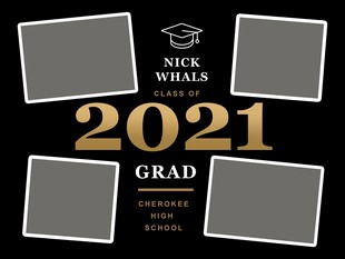 2021年毕业照片展示模板