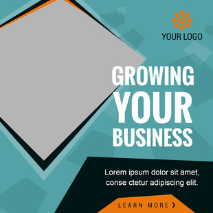 商业成长宣传海报设计
