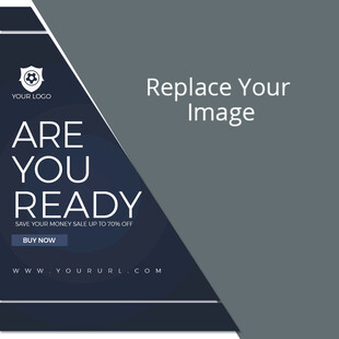准备就绪宣传横幅模板