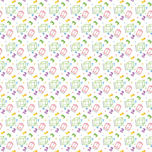 清新花卉图案背景