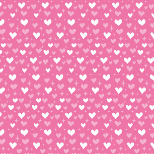粉色心形图案背景