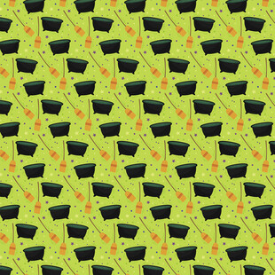 黄绿几何图案背景纹理