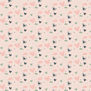 粉色花卉图案背景纹理