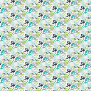 清新多彩几何图案背景