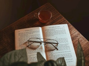 静谧时光中的阅读角落