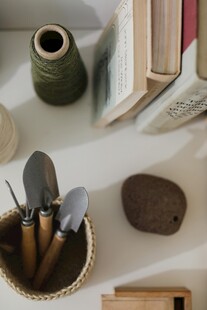 文艺风桌面文具与摆件