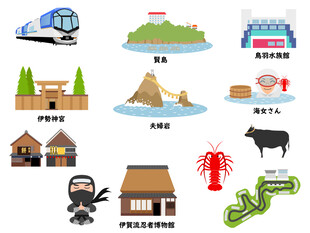 日本特色元素图标集合