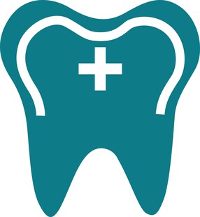 牙科医疗标志图标