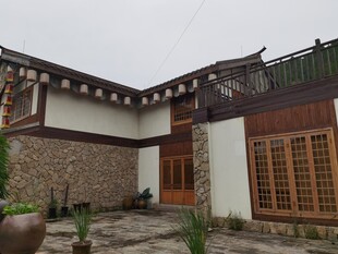 中式庭院建筑外观