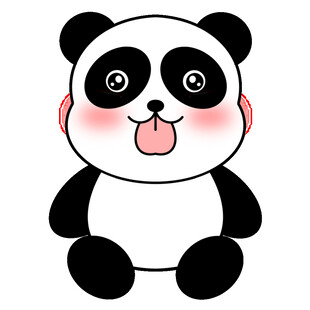 可爱小熊猫