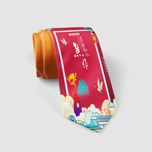 端午主题精美彩带装饰样机