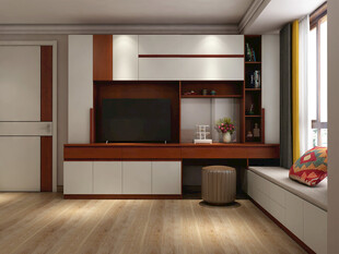 现代简约风客厅室内设计