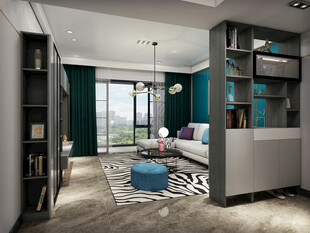 现代简约风卧室室内设计