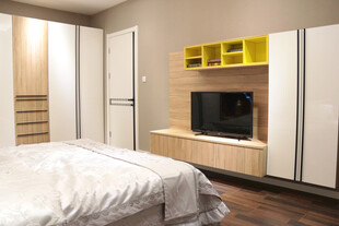 现代简约风卧室温馨空间