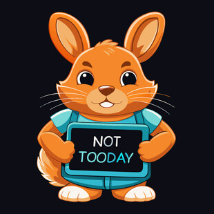 拒绝兔子NOT TODAY