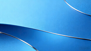 蓝色动感曲线背景图