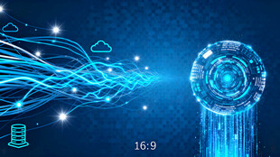 科技感未来数字界面图片