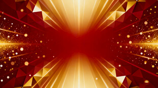 红色炫光几何背景图案