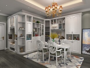 现代简约风餐厅室内设计