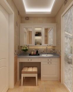 简约温馨的室内卫浴空间