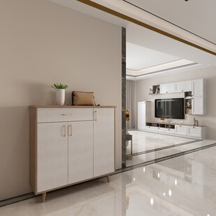 现代简约风家居过道场景