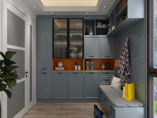 现代简约风玄关设计