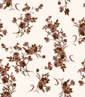 复古花卉图案背景