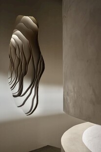 抽象艺术雕塑灵动发丝造型