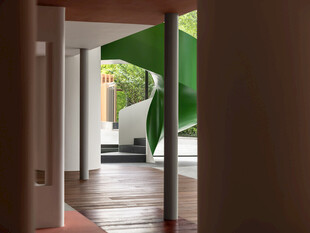 现代室内外连通空间景观