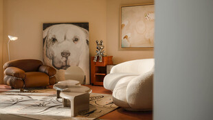 现代风卧室艺术感满满