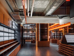 工业风室内空间展示