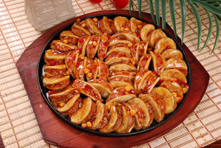 铁板烧汁酿茄盒