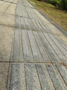 石板铺就的户外步行小径