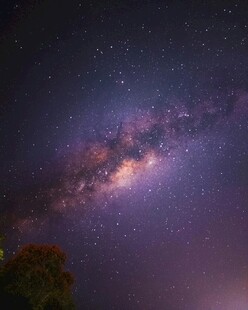 璀璨星空下的壮丽银河