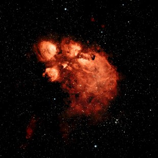 神秘绚丽的星云景观