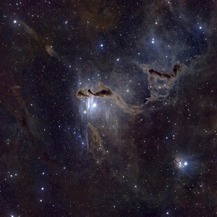 深邃宇宙星云景观