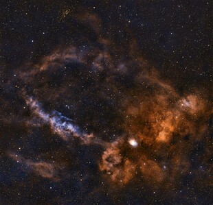 绚丽星云宇宙奇观